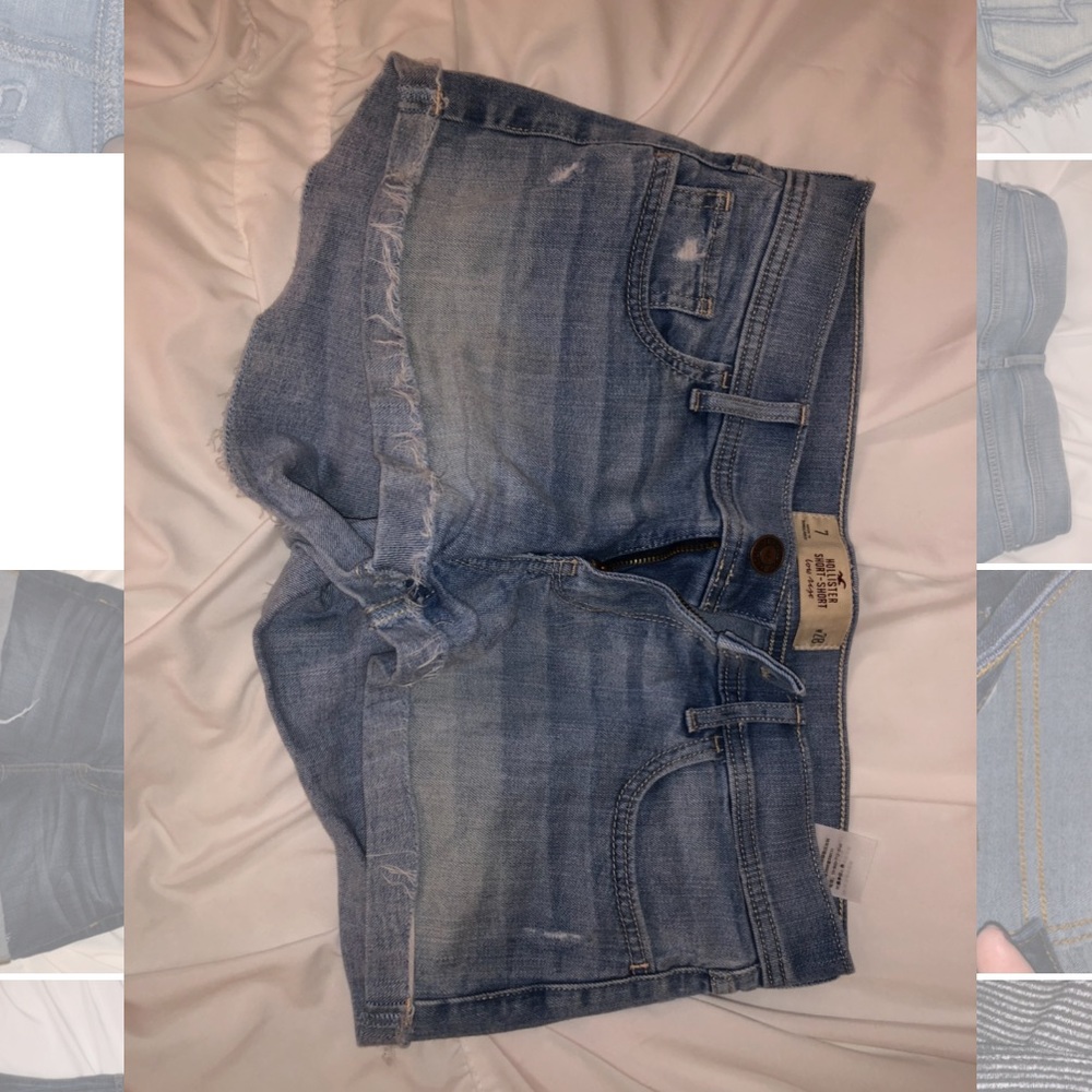 Hollister jean denim shorts 7